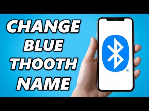 How to Change Bluetooth Name on iPhone!