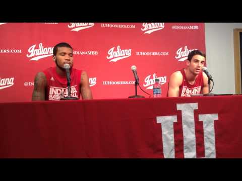 IU's Will Sheehey and Jeremy Hollowell preview exhibition against Hillsdale College