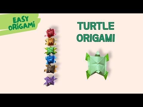 Pink Origami Penguin Tutorial Cute Paper Penguin Craft for Kids Beginners