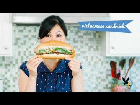 Banh Mi Recipe Vietnamese Sandwich Street Food | HONEYSUCKLE