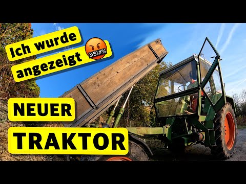 Ich wurde ANGEZEIGT | Neuer Traktor | Perfekter Gartenhäcksler