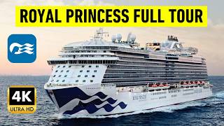 ROYAL PRINCESS - Complete Full 4K Tour of Royal Princess Cruise Ship!
