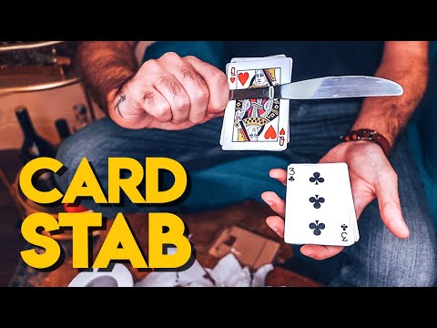 Der Kartendolch (Card Stab)