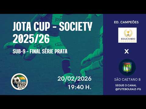 Jota Cup - Society 2025/26 - Final Série Prata sub-9 - Educando Campeões 2  (4) x (3) 2 São CaetanoB