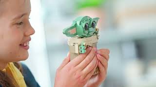 LEGO Star Wars - Grogu ve vznášejícím se kočárku