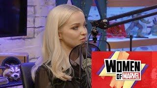 How Dove Cameron Brings Gwen Stacy to Life in Marvel Rising | Women of Marvel podcast