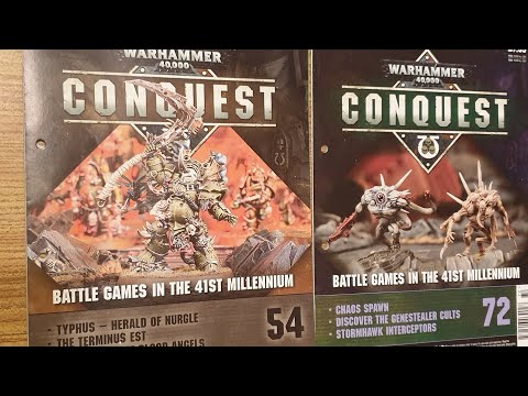#Warhammer Conquest Issues 54 & 72