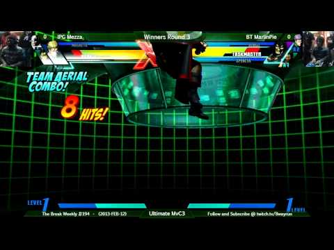 The Break #194   UMvC3 W4   IPG Mezza VS BT MarlinPie
