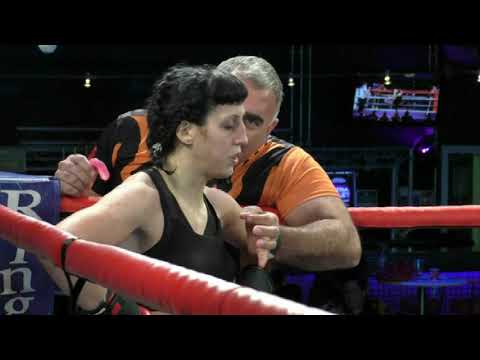 CARUSO Cristina vs WORSFOLD Sarah - WORLD TITLE IKF Rochester UK 2017 pt 1