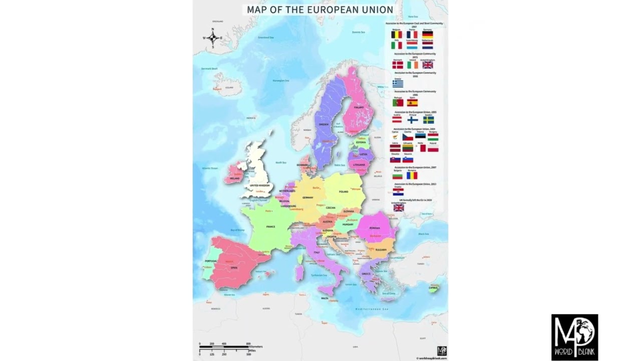 EU Maps for Free Download