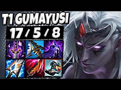 T1 Gumayusi Varus ADC vs Jhin - Patch 25.13 Ranked NA