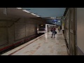4K Bucharest Metro BOMBARDIER Train Talin At Eroii Revoluției Station On M2 Line
