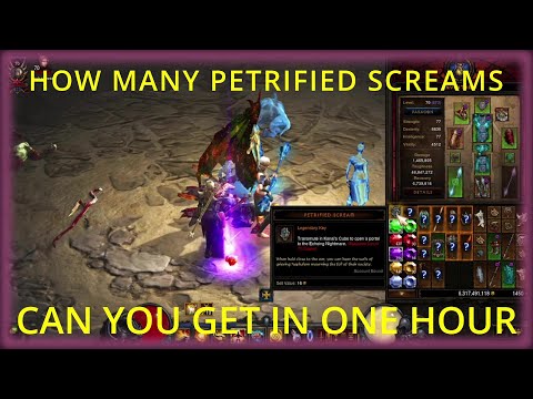 HOW MANY PETRIFIED SCREAMS CAN YOU GET IN ONE HOUR