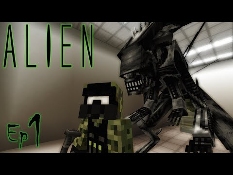 ALIEN Minecraft HORROR Video | Ep 1: Xenomorph QUEEN | Mallowsaur