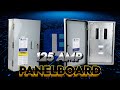 Power Panelboard 125 Amp 3 Phase Main Breaker Panel 24 Circuit 480Y 277