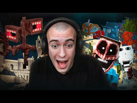 HO AGGIUNTO 10 MOD HORROR al MIO PRIMO MONDO di MINECRAFT ITA!!