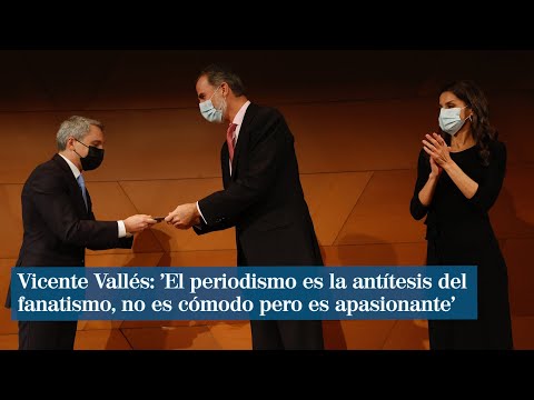 Vicente Vallés: 'El periodismo es la antítesis del fanatismo, no es cómodo pero es apasionante'