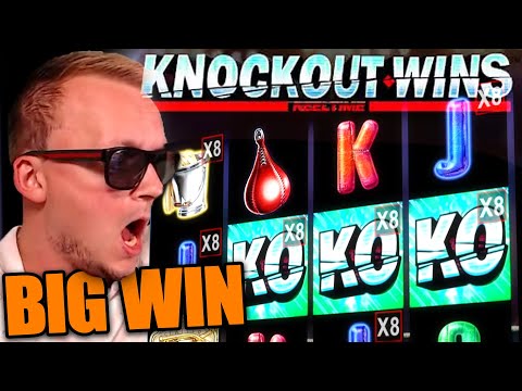 Finally a MEGA WIN on Knockout Wins Slot