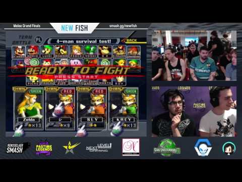 NEW FISH Melee Teams GF: Colbol + Slox (Red) vs Zoso + MikeHaze (Green)