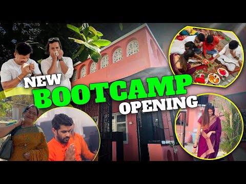 New BOOTCAMP दर्शन और पूजा | Vlog No .156