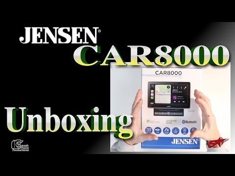 The Jensen CAR8000 unboxing part 1