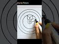 Onam Pookalam Drawing How To Draw Pookalam Design Youtubeshorts Shorts Onam