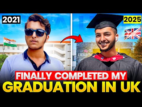 My GRADUATION DAY at University of Uclan UK 2025 | Full Ceremony Vlog & Emotional Journey