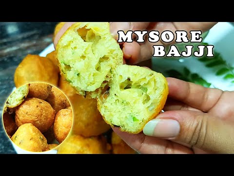 Mysore Bajji | how to make mysore bajji | Mysore bonda | mysore bonda recipe | #divyashealthykitchen
