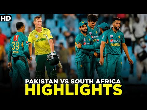 Highlights | Pakistan vs South Africa | T20I | PCB | ME2A