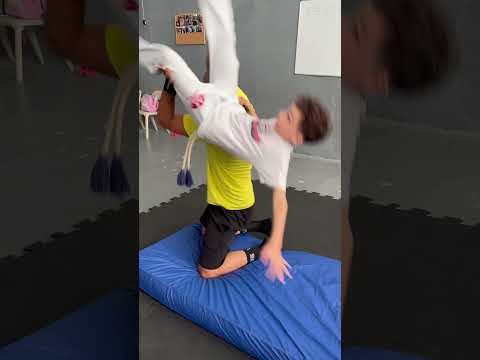 CAPOEIRA TUTORIAL SALTO MORTAL. #treino #capoeira