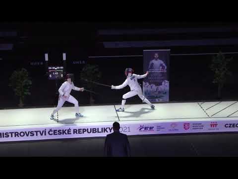 Czech Championships JWE - GOLD - Gabriela Aigermanová v  Veronika Bielesová