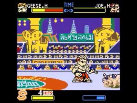 Fatal Fury F-Contact: NeoGeo Pocket Color (Geese Howard Playthrough)