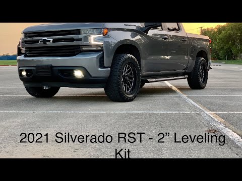 2021 Silverado Leveled on 33’s & 20x10s - Zero rub!
