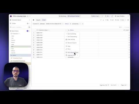 Fill in Missing Rows in Cube