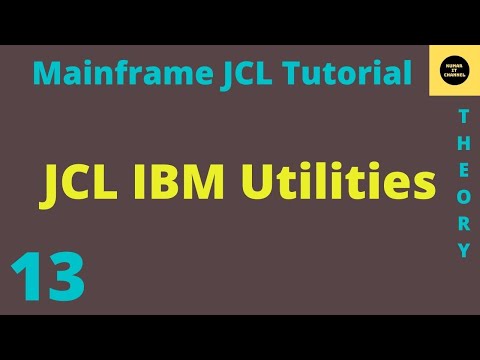 IBM Utilities- Mainframe JCL Tutorial - Part 13 (Vol Revised)