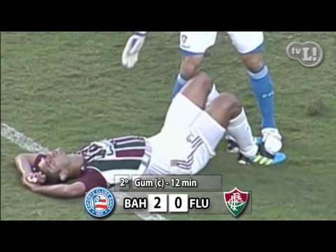 Fluminense joga mal e é goleado pelo Bahia