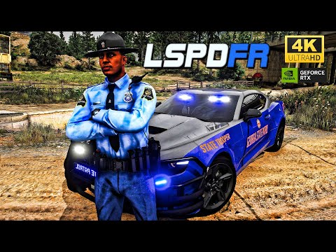 Playing GTA 5 As A POLICE OFFICER | GTA 5 Lspdfr Mod | Live