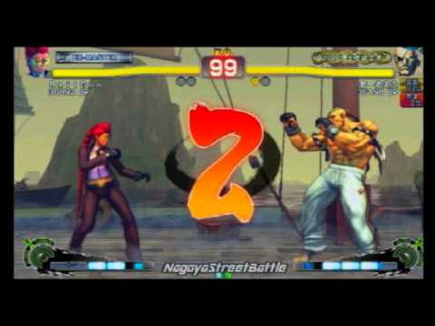 SSF4 AE: Railgun (Viper) vs RF (Sagat) - NSB19