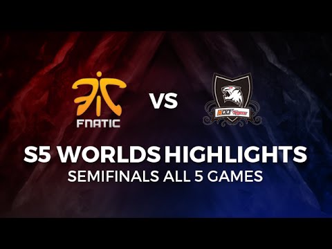 FNATIC vs KOO TIGERS Highlights All games Semi Final FNC vs KOO 2015 LoL World Championship