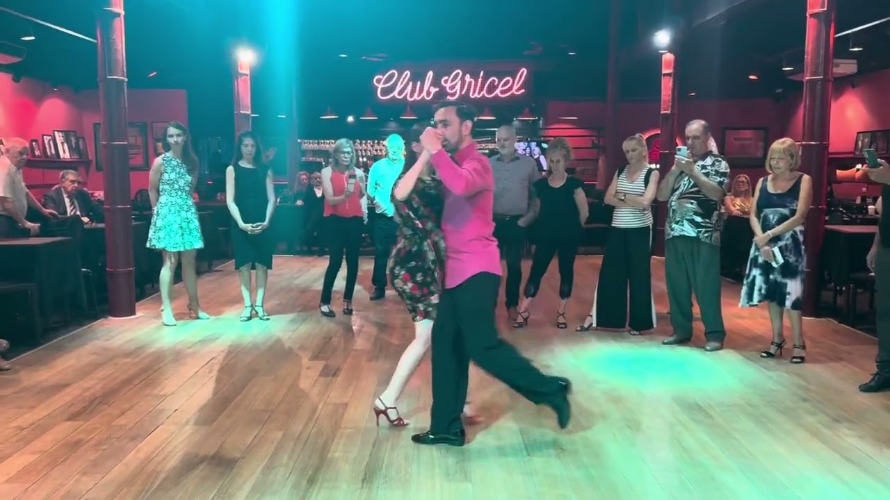 Demian Garcia. Milonga Lesson. Buenos Aires. January 3, 2025