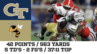 Georgia Tech Offense vs Georgia Defense - CFB Week 14 2024