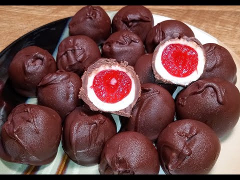Chocolate Covered Cherries- Easy! Only 5 ingredients.
