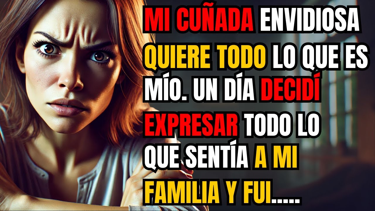 MI CUÑADA ENVIDIOSA QUIERE TODO LO QUE ES MÍO. UN DÍA DECIDÍ EXPRESAR TODO LO QUE SENTÍA A MI...
