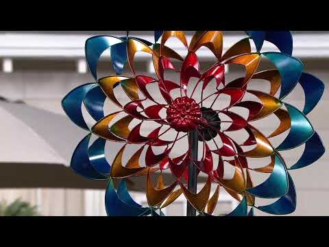 Plow & Hearth 6' Spiral Wind Spinner on QVC