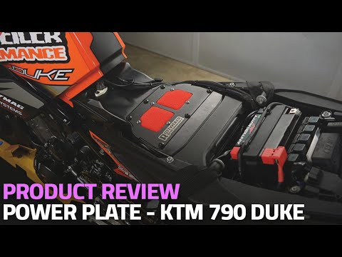 PRODUCT REVIEW - ROTTWEILER PERFORMANCE DUKE POWER PLATE - KTM 790 DUKE