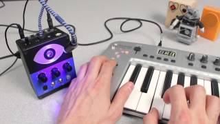 Video thumbnail for Thingamagoop 3000 - MIDI i/o by Bleep Labs