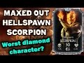 Hellspawn Scorpion MAXED OUT In MKX Mobile 1 9 All Stats And Special Moves