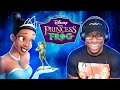 Watching Disney's *THE PRINCESS AND THE FROG