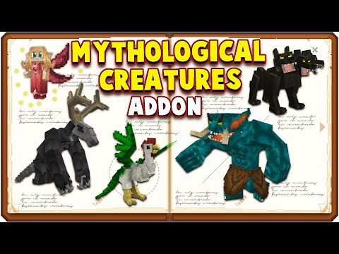 👉 Mythological Creatures ADDON for Minecraft PE