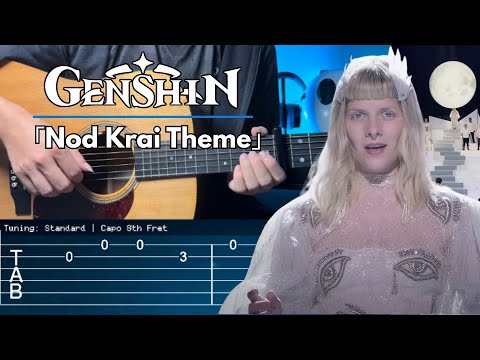 Nod-Krai Main Theme Intro on Guitar | Genshin Impact